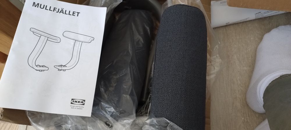 Brațe scaun birou Ikea Mullfjallet NOI