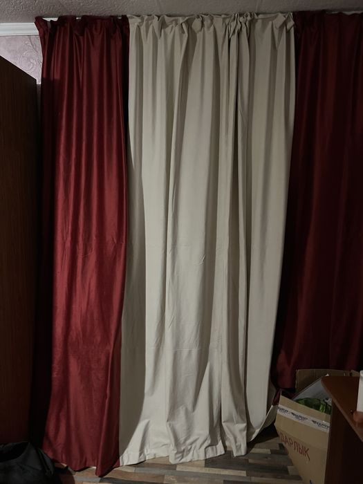Шторы велюр, новые