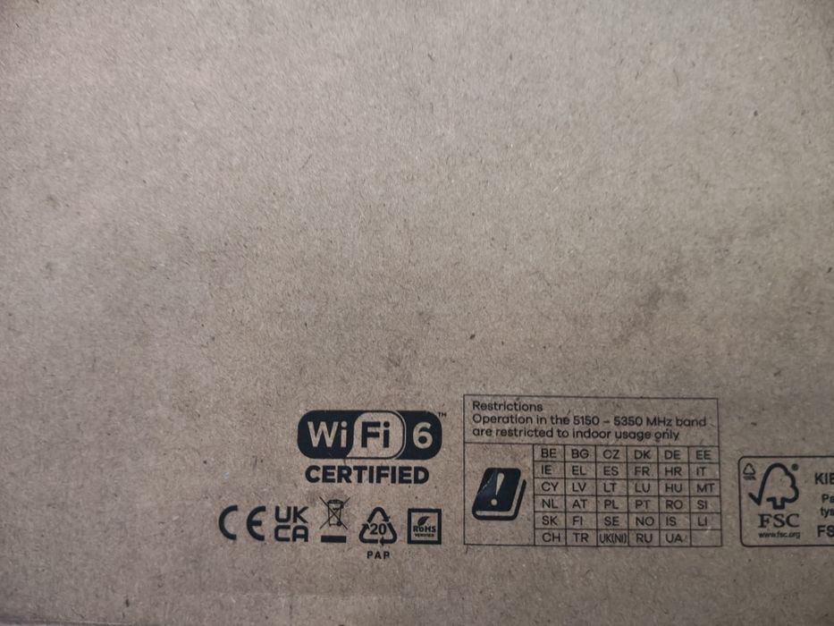 Router wireless Zyxel wifi 6