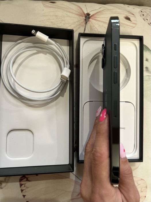 Iphone 12 pro max 256 gb pacific blue Бартер за 16pro