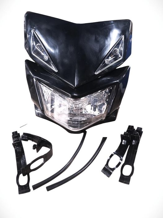 Маска с фар №A4074-2 за мотор Н4 Кросс / Ендуро