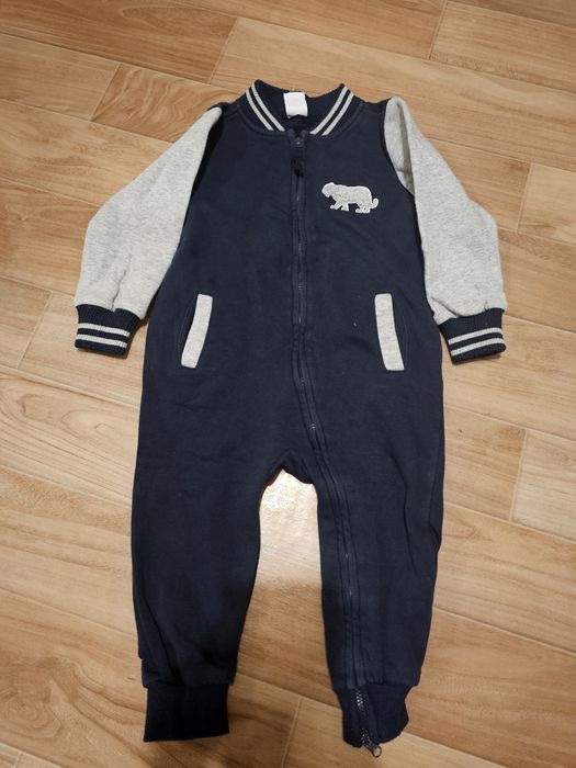 Поддева тёплый комбез , ромпер