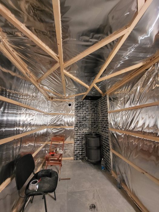 Обшивка бани вагонкой