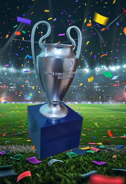 Макет на купата на Шампионска лига по футбол
