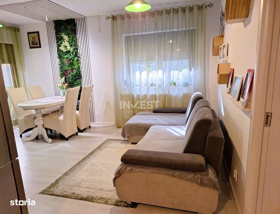 Apartament cu 3 camere si gradina + 2 locuri de parcare in zona Bucium