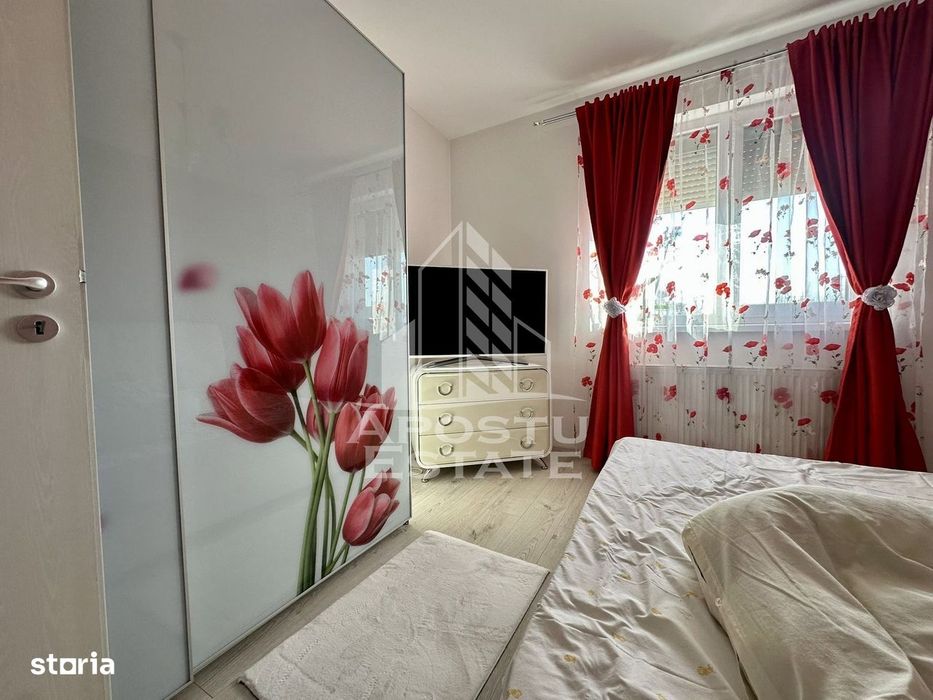 Apartament cu 2 camere de vanzare, complet mobilat si utilat, Giroc — fotografia 3