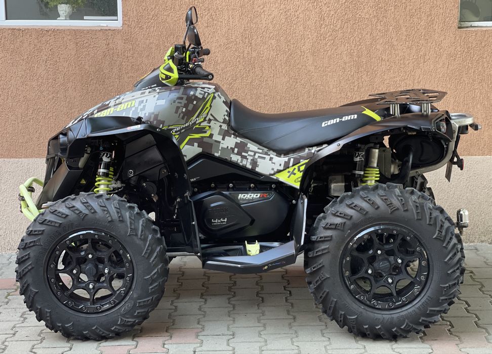 Atv Can Am Renegade Digital - Camo 1000cc R 4x4 XXC 2016 / Recent adus din Germania - impecabil ! (Bombardier)
