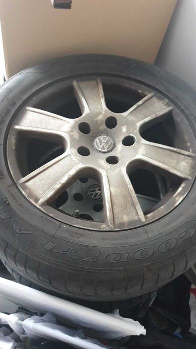 Vand jante 18 roti complete VW Cayenne/Q7/Touareg, s. pres., 18 5x130