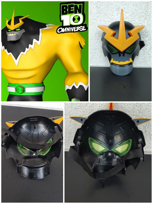 masca copii ben 10 omniverse power ranger baymax hero 6 magigreen