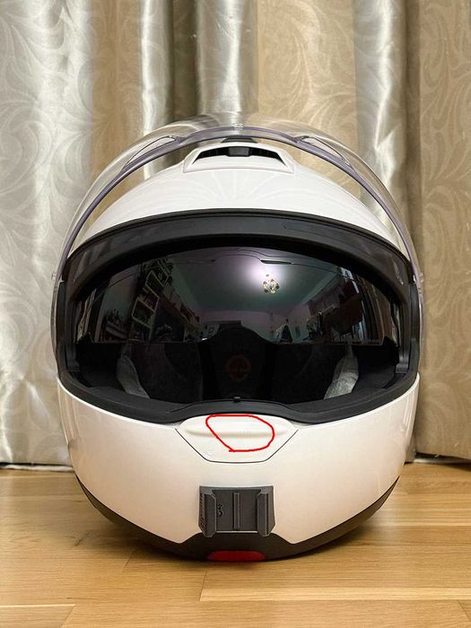 Casca moto Schuberth C4 Pro Flip Up cu Intercomm XL