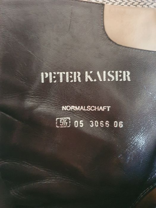 Ghete de piele Peter Kaiser 5 1/2 38,5