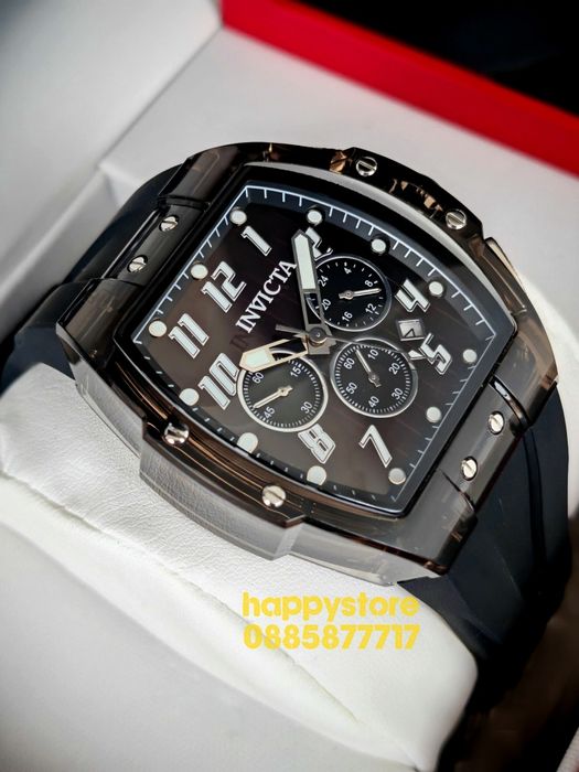 INVICTA Ghost Black 47 mm, Инвикта нов ръчен часовник