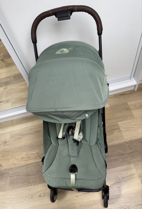 Carucior pentru calatorii Cybex Coya Rosegold / Leaf Green