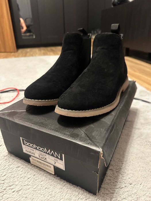 Ghete Chelsea Negre