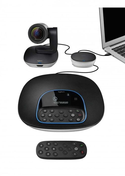 Webcam Logitech ConferenceGroup, Zoom 10X