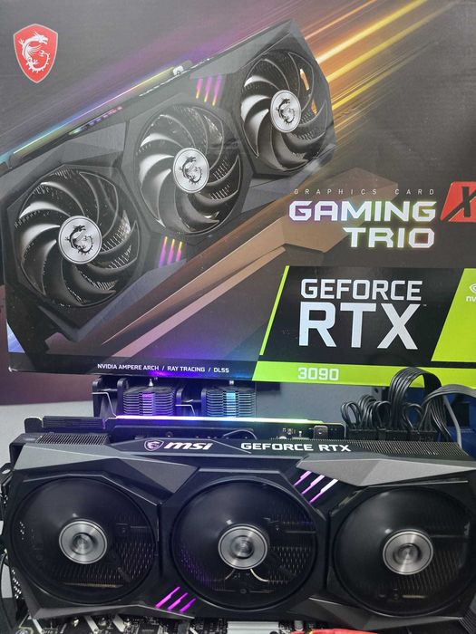 Placa video RTX 3090 Msi Gaming X Trio