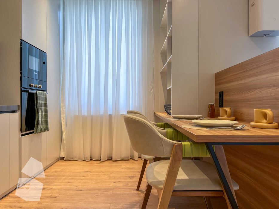 (Добрый) Центр Луначарского, 38 м², 1в2/3/5, премиум квартира