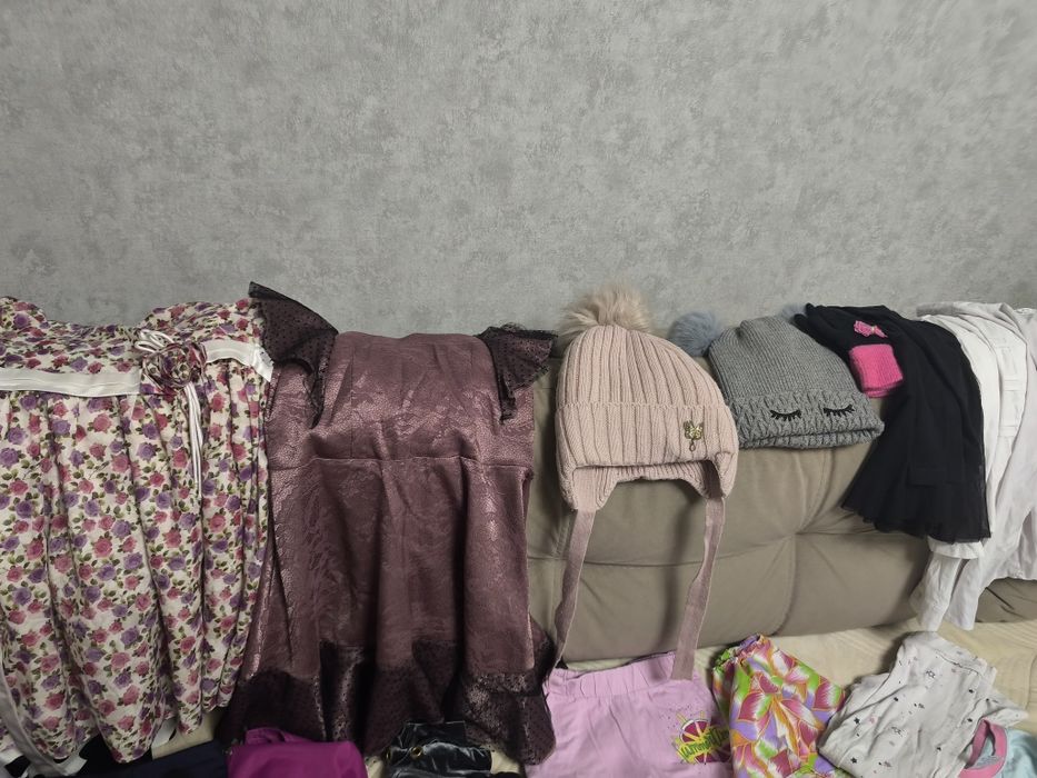 Пакет вещей на девочку