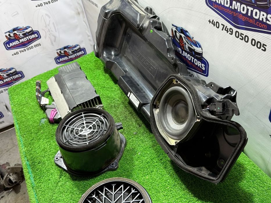 SUBWOOFER + BOXA X2 AUDI A6 C6 QUATTRO 2.7 DIESEL 2007 COD OEM 4F0035415B 4F0035381D 4F0035223G 2004-2011