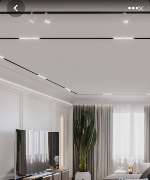 Натяжные потолки от 1600