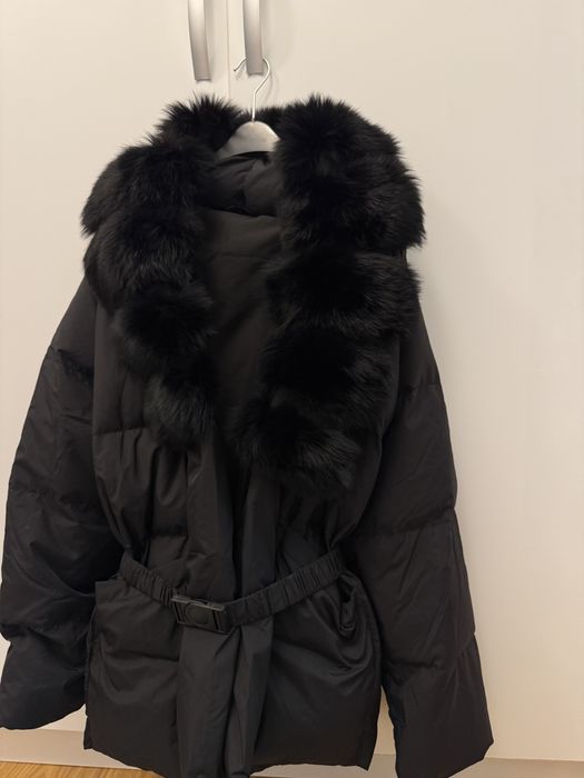 Geaca blana naturaka 100%