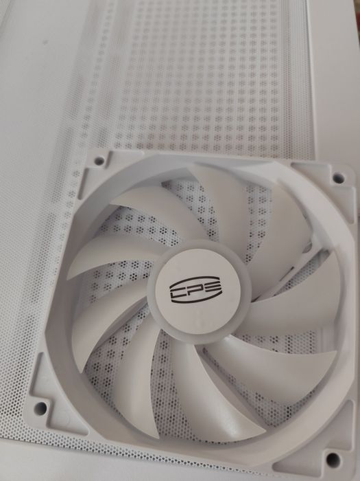 4 кулера PCcooler ARGB белых вентилятора 120х120х25мм