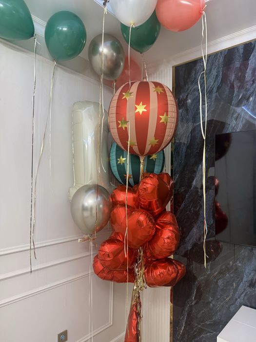 Продается шары с цифрой 1