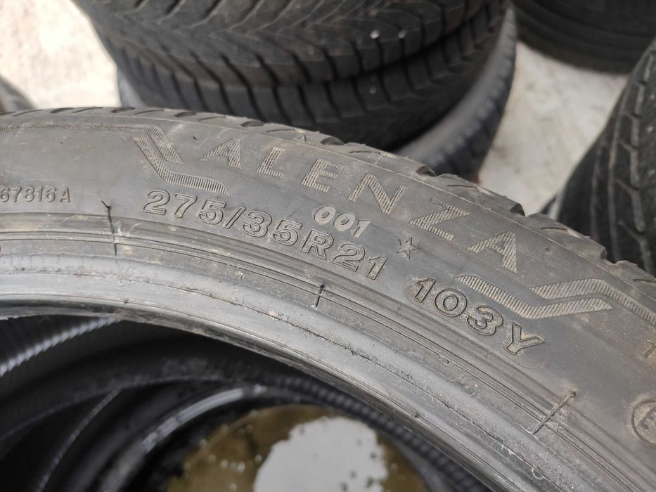 2бр Летни гуми 275 35 21 - Bridgestone Runflat - DOT 2022