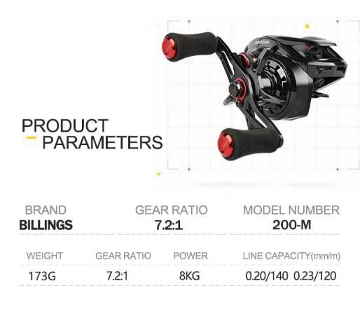 Mulineta baitcast ARTEMIS