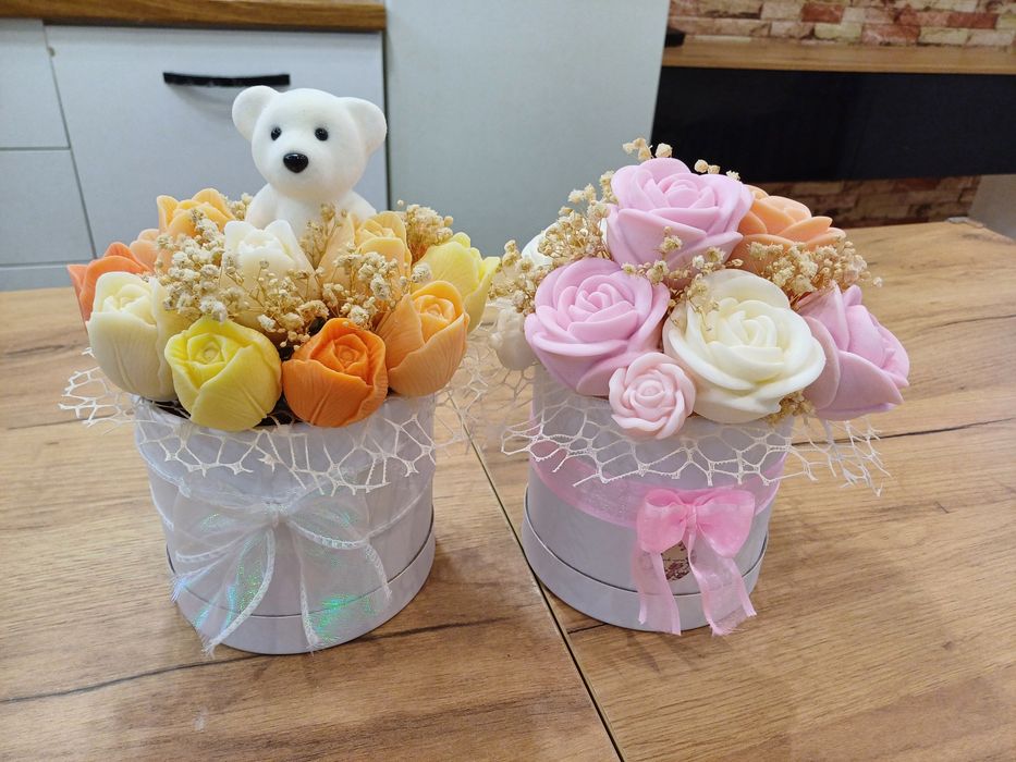 Букет от соев восък