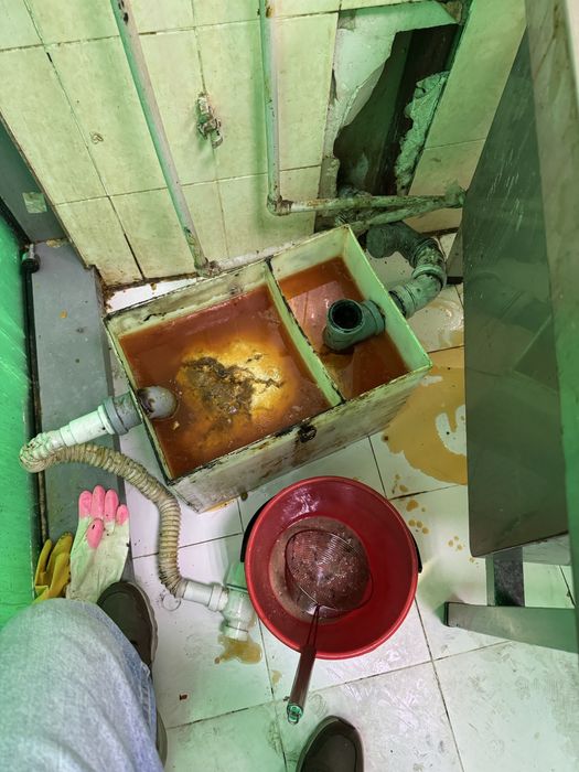 Чистка жироуловителей