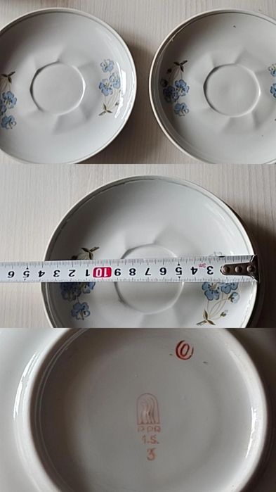 Советские винтажные тарелки