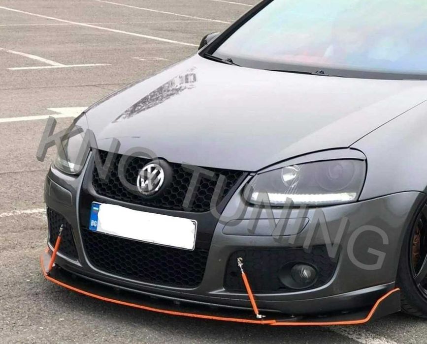 Универсален лип спойлер за предна броня / Universal Lip Spoiler / универсална добавка / нож