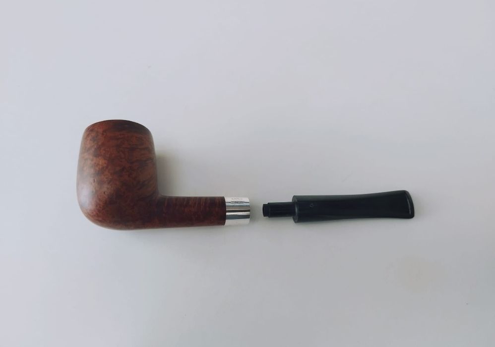 Veche pipa Savinelli Silver cu inel de argint 925 sterling