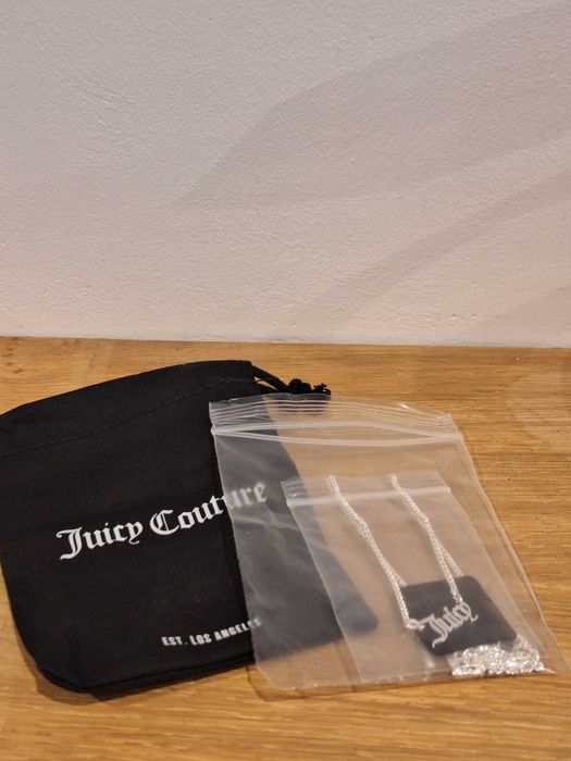 Juicy couture сребристо колие ново