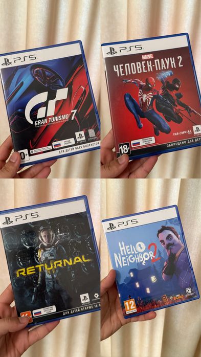 Игры на Ps5 (оригинальные диски)