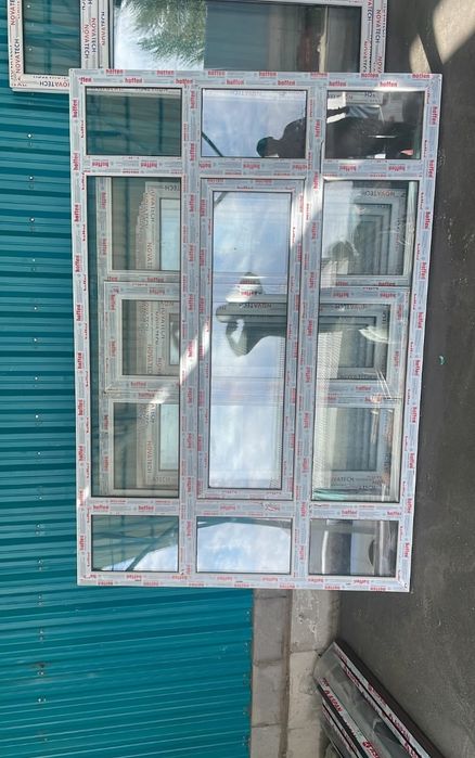 Пластиковые окна и дверь