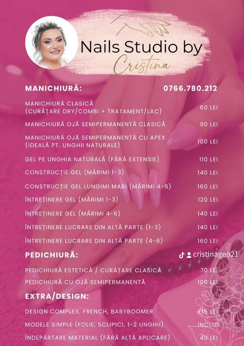 Manichiură / Pedichiură | Unghii cu Gel, Calea Mosilor, Obor,  Dacia