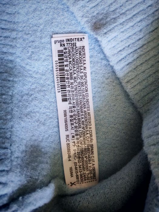 Pulover Zara mărimea S,purtat o data, impecabil.