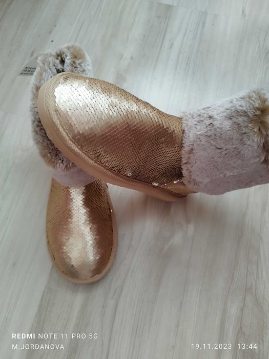 Нови боти H&M с пайети н.36/37