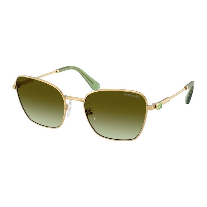 Swarovski SK7029 4004E8 Gold - Women's Sunglasses 55mm