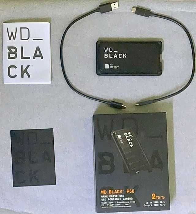 Drive SSD extern, Western Digital (WD), WD_Black P50, 2TB, portabil