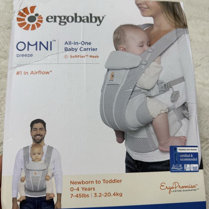 Ergobaby эргорюкзак с рождения до 4 лет новый!