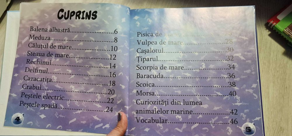 Carte copii – Prima mea enciclopedie: Animale marine