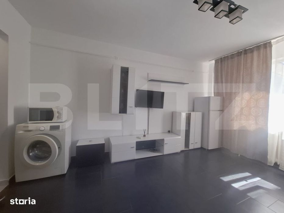 Garsoniera luminoasa, ideala pentru locuit sau investitie, in Astra
