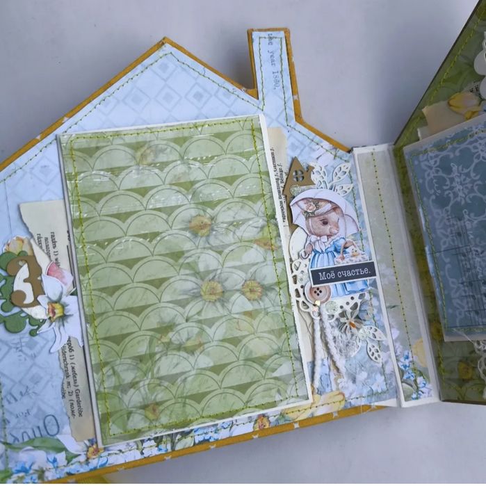 Фотоальбом детский ручной работы
