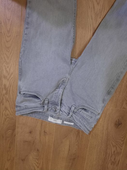 Дамски сиви дънки