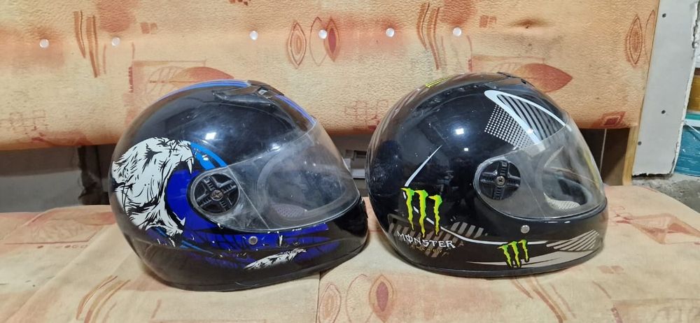 Мото шлем 2 шт. По