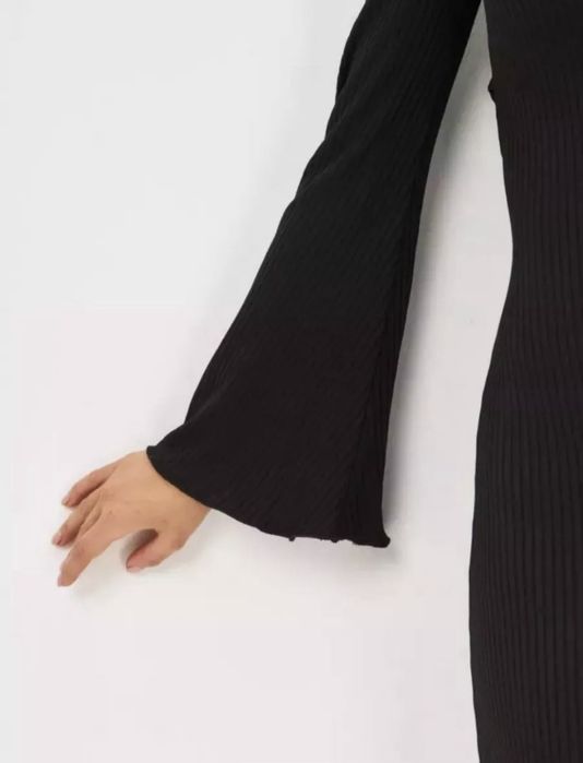 Платье лапша длинное на завязках