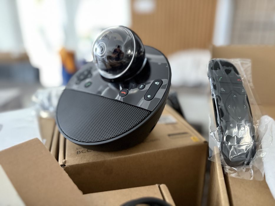 Camera videoconferință Logitech BCC950 ConferenceCam, Full HD, nouă.